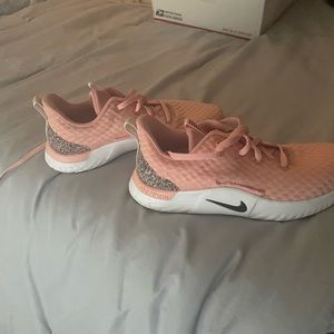 White lace dress, orange summer dress and pale pink dress, gold ladies watch